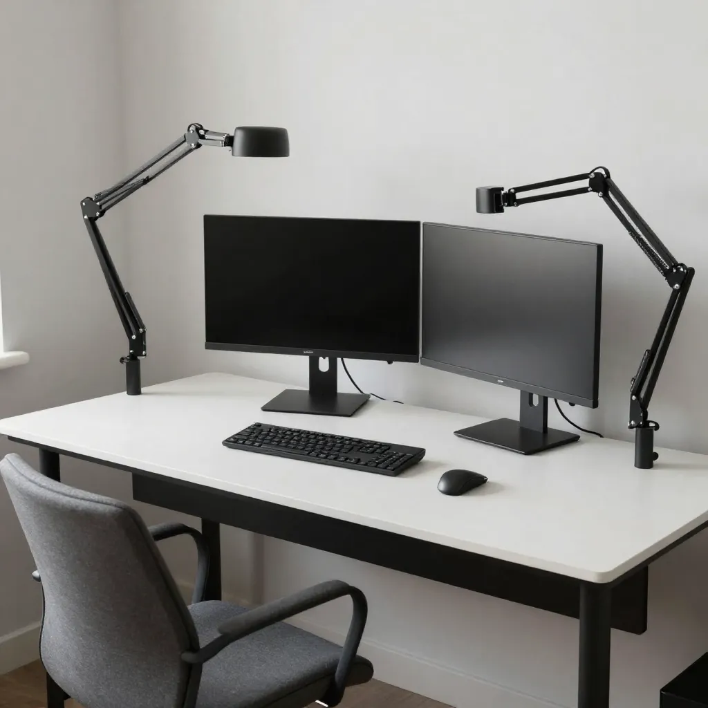 Modern home office layout