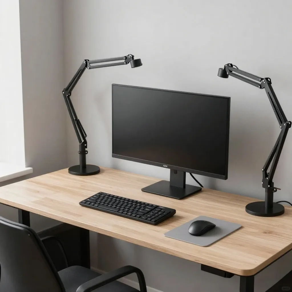 Clean modern office design